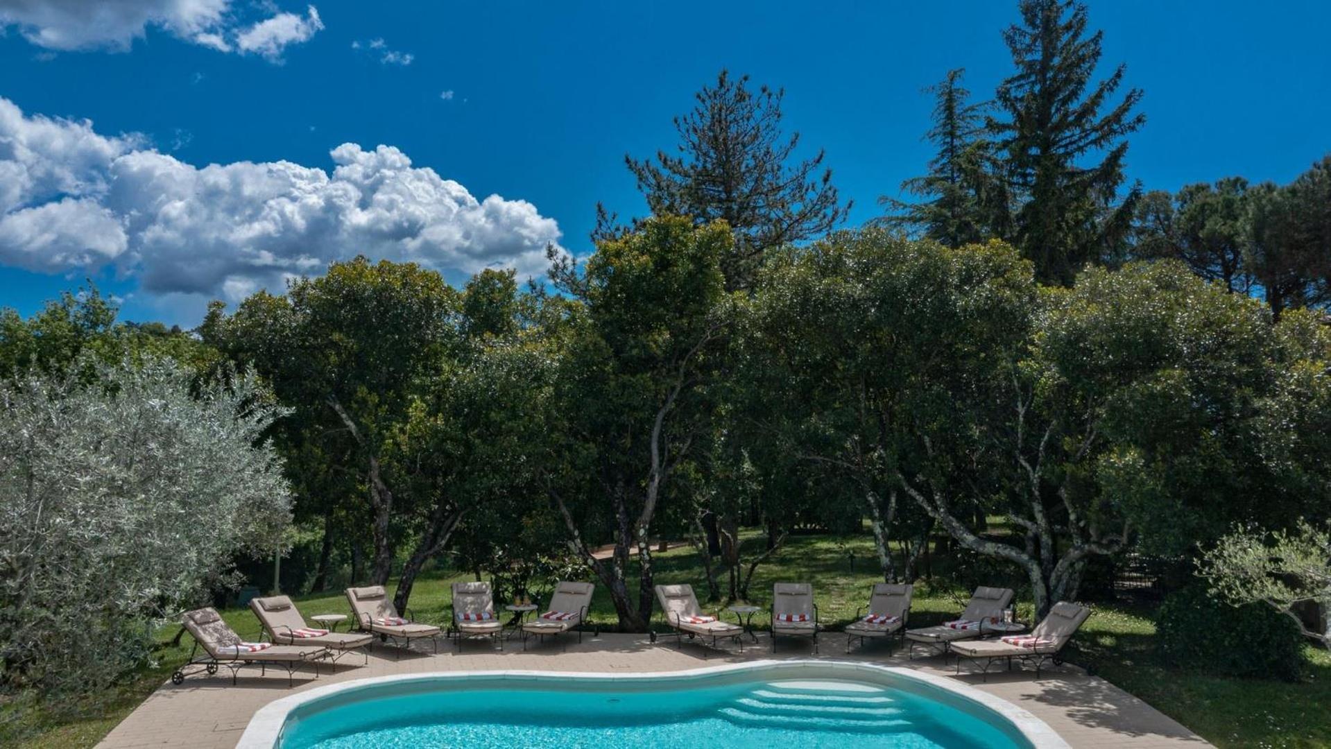 Вилла Poggio Landi Bucine Экстерьер фото
